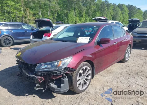 2015 Honda Accord Sport из США, поврежденный, VIN 1HGCR2F57FA078460